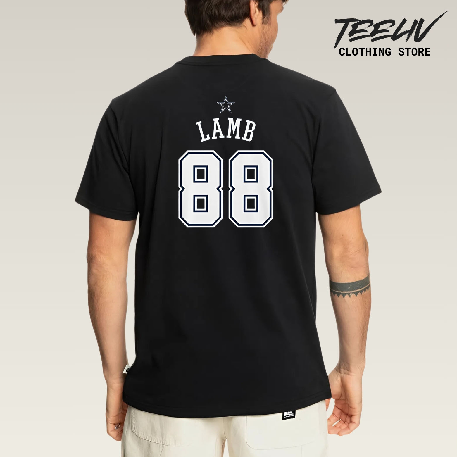 Shirt Number 88 Ceedee Lamb Dallas Cowboys The Star Receiver